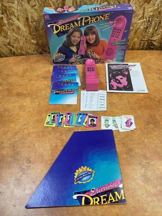 Dream Phone Electronic Board Game Vintage 1996 Complete & Milton Bradley