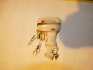 Vintage Johnson Outboard 40 Hp Battery Operated Toy Model Boat Motor/engine