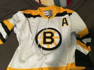 Ccm Vintage Hockey Jersey,  Boston Bruins,  Bobby Orr,  White,  Size 50