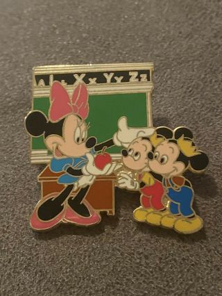 Minnie Mouse Teacher - Back To School 2003 Pin