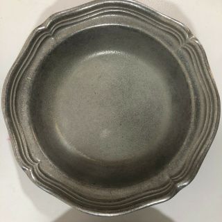 Vintage WILTON ARMETALE Pewter COUNTRY FRENCH Pattern 7 