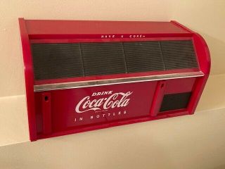 Vintage Coca Cola Bread Box With Box