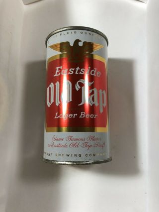 Old Tap Beer 12oz Flat Top Can Pabst Brewing Losangeles,  Ca Usbc 58 - 17