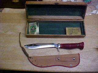 Puma Sea Hunter Knife No.  6363 With Sheath And Box.