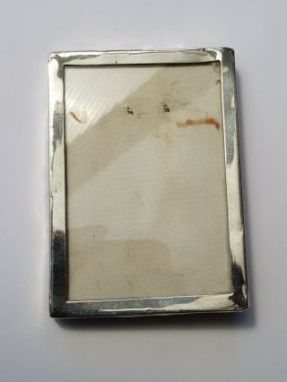 Antique - Victorian - Small Solid Silver Picture/photo Frame - B 