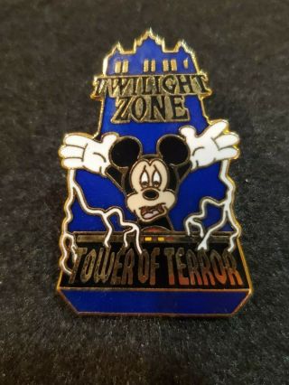 Disney Pin 100 Authentic 846 Disney Mgm Studios Tower Of Terror Mickey E69
