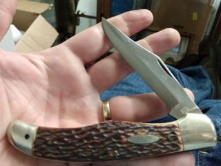 Schmidt And Ziegler 5763 Solingen Germany Folding Hunter Pocket Knife