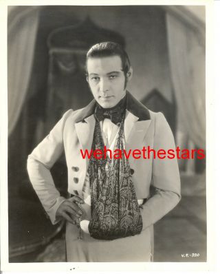 Vintage Rudolph Valentino Quite Handsome 