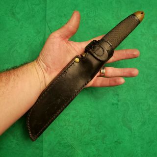 Vintage Cold Steel Recon Tanto 1980s Model EUC Fixed Blade Fighting Knife Sheath 2