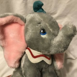 Dumbo Walt Disney Productions Dumbo The Flying Elephant Vintage Plush Stuffed