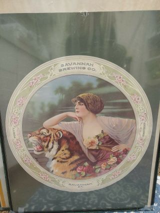 Vintage Designed And Posed For The Savannah Brewing Co.  Poster