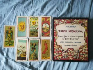 Rare,  Vintage,  Oop,  Etteilla Tarot,  Dusserre 2001 Edition,  Colectable,  Near