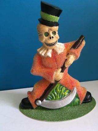 Vintage Halloween Christopher Radko Skeleton Schaller