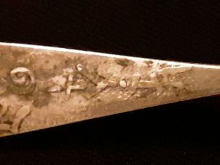 Flax Palace Forest City Iowa Sterling Souvenir Spoon Not Scrap Or Junk Vintage