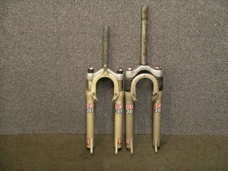 Vintage Mtb Rock Shox Judy Xc Forks,  For 26 " Wheels - You Get 2 Of Them