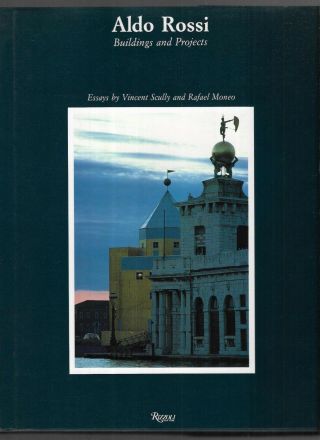 Aldo Rossi Buildings & Projects 1985 1st Ed Hardback & Dj Architecture Vtg Fine