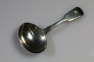 Antique Victorian Solid Sterling Silver Tea Caddy Spoon 1836