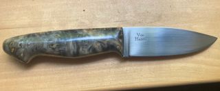 Von Hagen Handmade Custom Fixed - Blade Knife