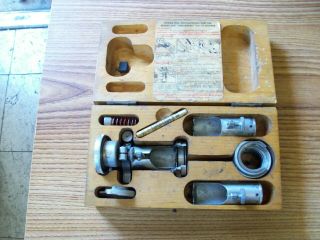 Vintage P&g Universal Valve - Gapper / Model 300 / With Wooden Box