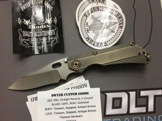 Strider Knives Duane Dwyer Custom Sng Ddc