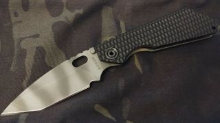 M.  Strider Sng Hybrid Gg Tanto Folding Knife