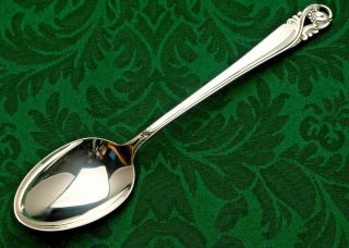 Spring Glory By International Sterling Silver Oval Soup Or Dessert Spoon 6.  75 "