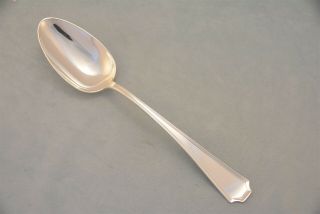 Durgin Gorham Fairfax Sterling Silver 8 - 1/2 " Serving Spoon No Monogram