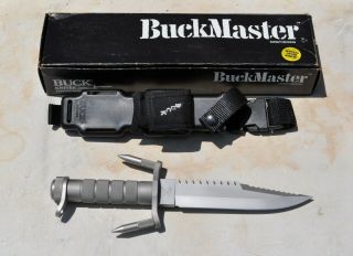 Buck Knife Model 184 Buckmaster 1985 Rare 2nd Production