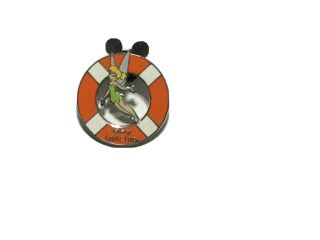 Dcl Disney Cruise Line Tinker Bell Mystery Pin Life Preserver/ring
