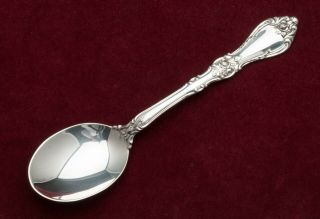 Royal Rose By Wallace Sterling Silver Oval Soup Spoon 6.  75 "