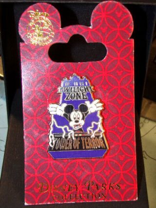 Disney Twilight Zone Tower Of Terror Mickey Mouse Pin