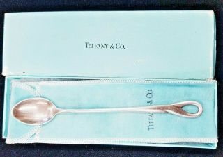 Tiffany & Co.  Peretti Italy Sterling Silver Padova Feeding Spoon 6 1/8 "