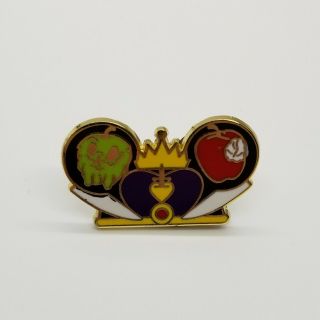 Disney Pins 2012 Ear Hat Evil Queen Snow White And The Seven Dwarfs