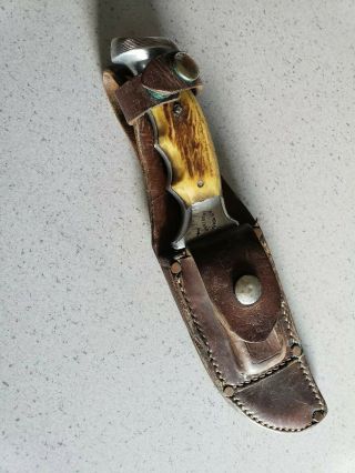 1944 - 1962 Ruana Custom Hand Made Early Little Knife Hunt Fighter / Skinner