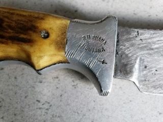 1944 - 1962 RUANA Custom Hand Made Early Little Knife Hunt Fighter / Skinner 2
