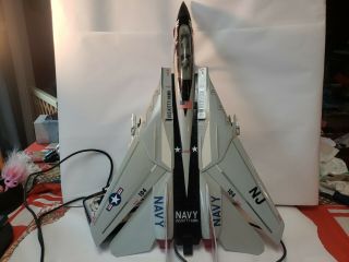 Vintage 1990 Bright Uss Kitty Hawk Jet Rc Airplane And