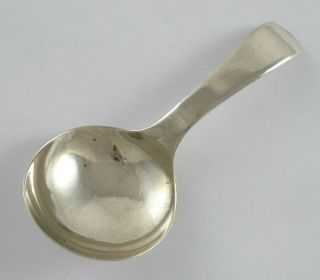 Lovely Antique Georgian Solid Sterling Silver Tea Caddy Spoon London 1800