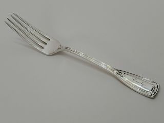 Tiffany & Co.  Sterling Silver Fork 6 1/4 " In Saint Dunstan Pattern With Monogram