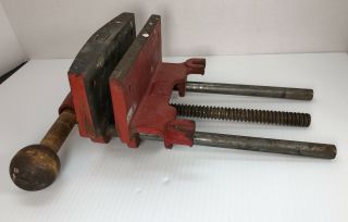 Vintage Wilton Woodworking Bench Vise 6 1/2” USA Woodworker Carpenter Tool 3