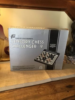 Vintage Fidelity Electronics Sensory Chess Challenger 9 Sc9 Complete