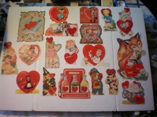 Collectible Old Vintage Valentine Cards I 