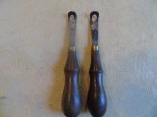 Vintage Leather Tools 2 P.  B.  Mcmillen Round Trimmers