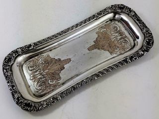 Georgian Old Sheffield Plate Candle Snuffer Tray C1820