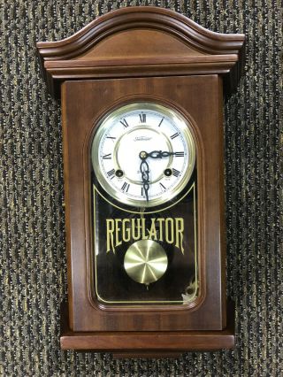 Vintage Sunbeam Regulator Wall Clock,  31 - Day Keywind Movement