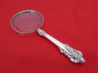 Wallace Sterling Silver Grande Baroque 3 " Magnifying Glass Sw - 11
