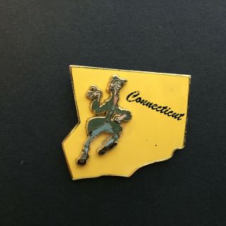 State Character Pins - Connecticut / Ichabod Crane Disney Pin 14931