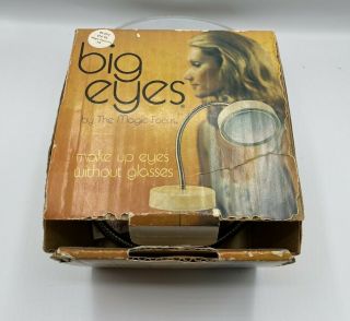 Vintage Big Eyes By The Magic Focus Ii Make Up Mirror