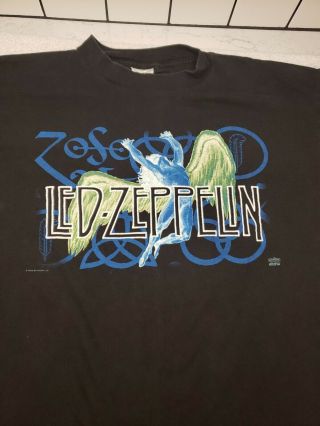 Vintage Led Zeppelin Shirt,  1995,  Xl,  Winterland,  Mythgem