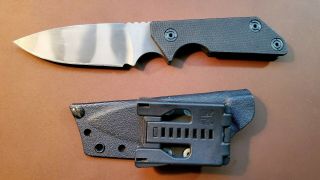 Strider Knives Ebl - S S30v Fixed Blade Knife,  Like Tad Gear