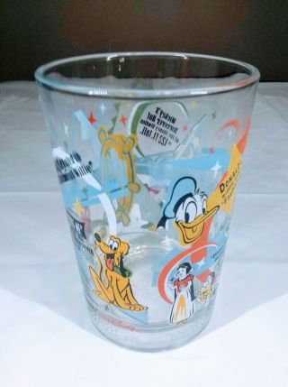 McDonalds Disney Drinking Glass Cup Tumbler 100 Years Of Magic Mickey Mouse 2